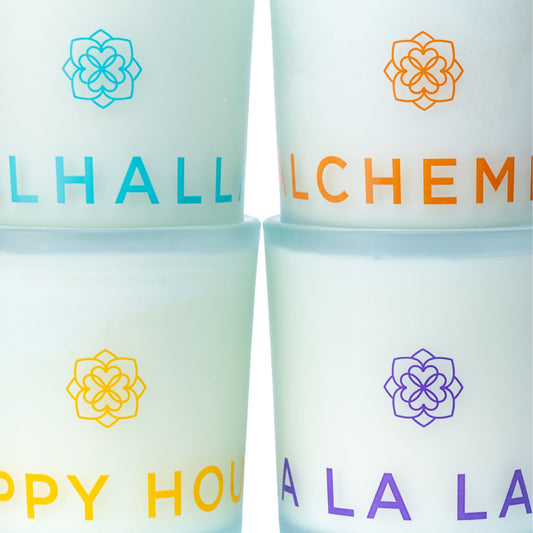 You're set for every moment: Set of 4 Limited Edition Candles