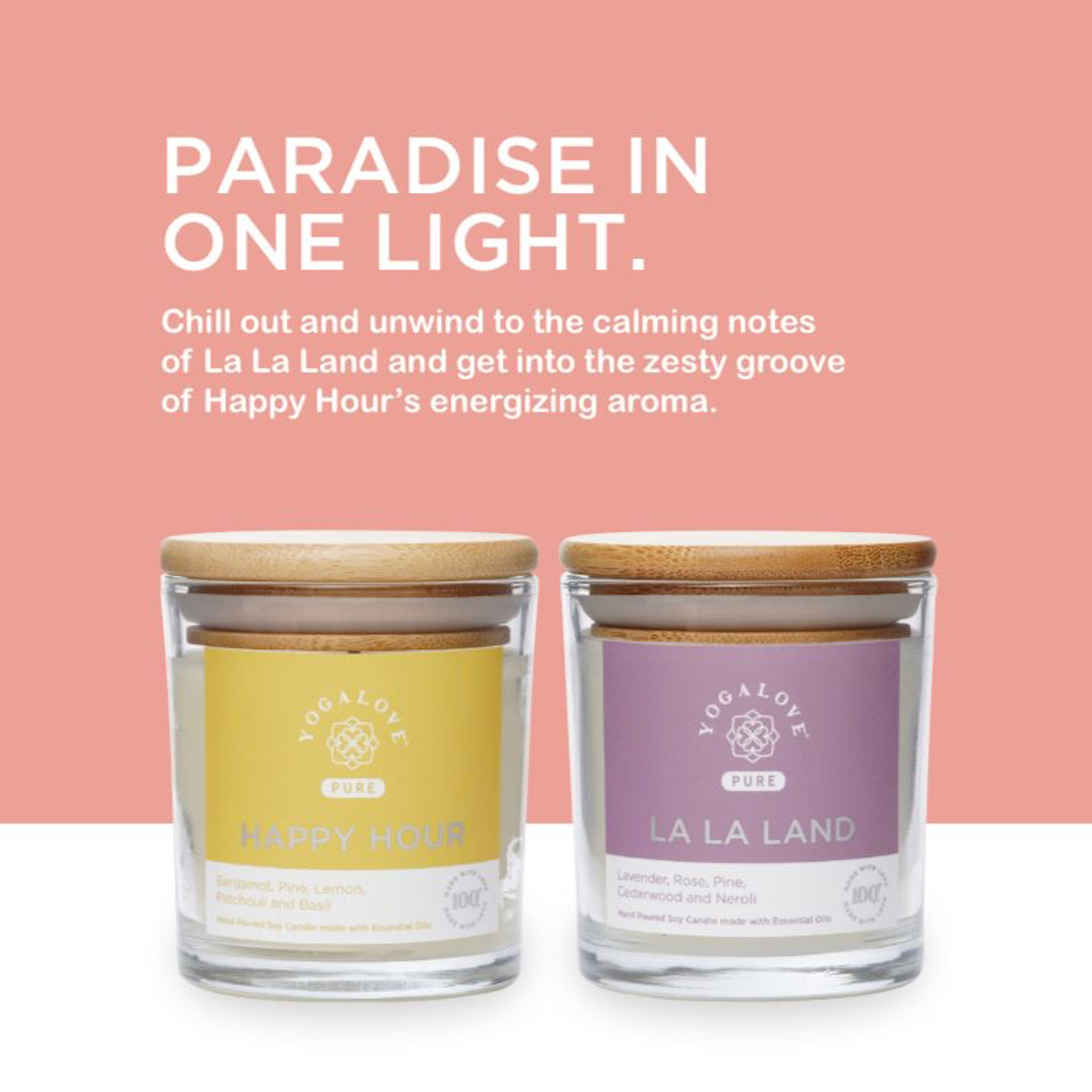 Paradise In One Light: Set of 2 Limited Edition Candles